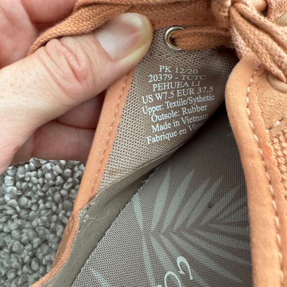 Olukai Women's Pehuea Li Toasted Coconut Size 7.5 - Picture 3 of 10